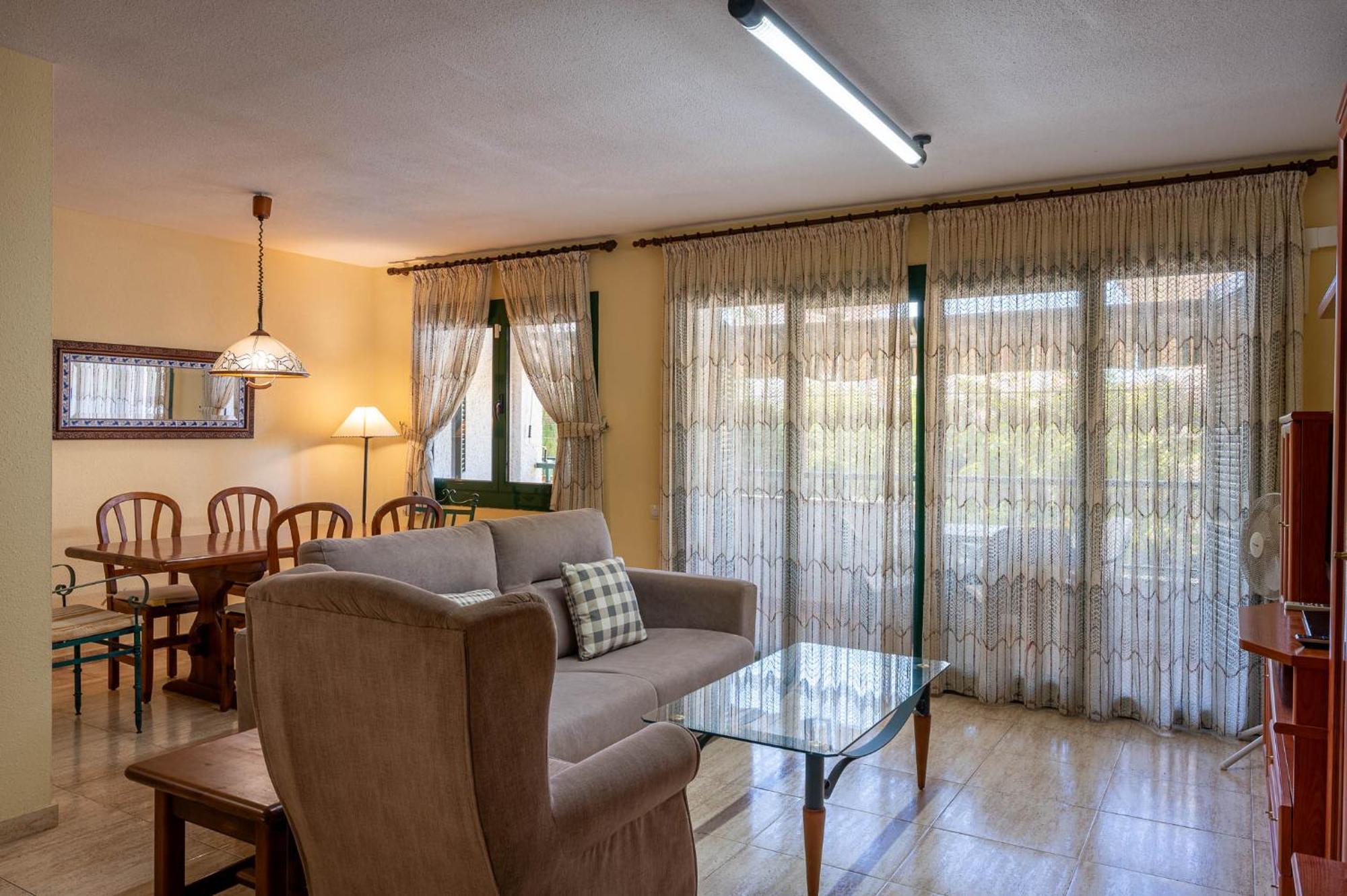 Апартаменты At044 Cerca De La Playa, Con Piscina Y Airco Торредембарра Экстерьер фото