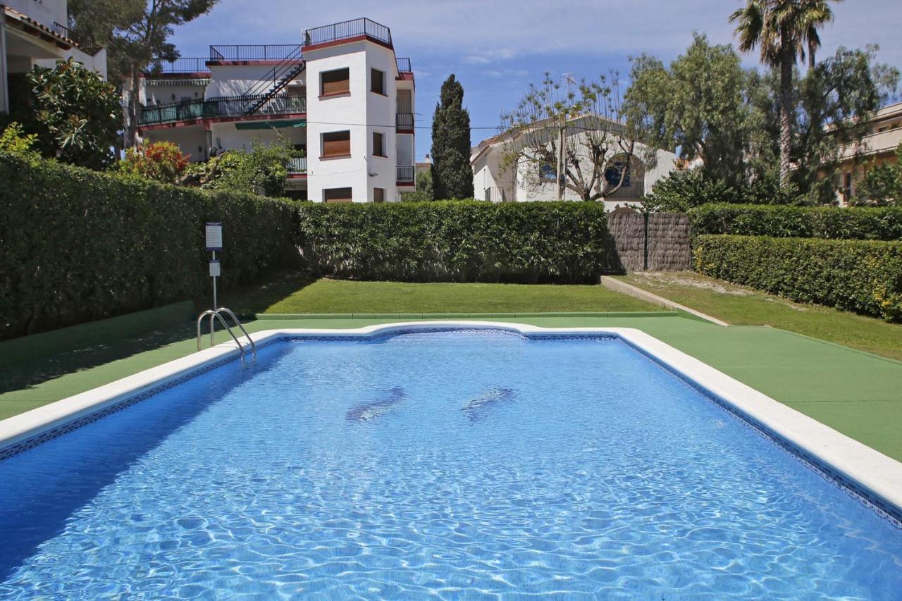 Апартаменты At044 Cerca De La Playa, Con Piscina Y Airco Торредембарра Экстерьер фото